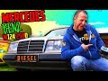 Unser 5Zylinder Diesel Projekt! - Mercedes W124 250D - Zeiten messen!