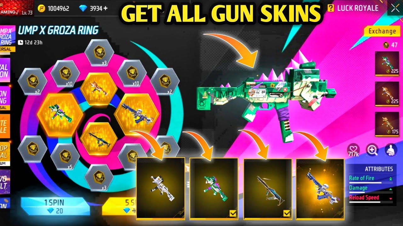 UMP×GROZA RING EVENT FREE FIRE|FREE FIRE NEW EVENT| FF NEW EVENT TODAY|NEW FF EVENT|GARENA FREE FIRE