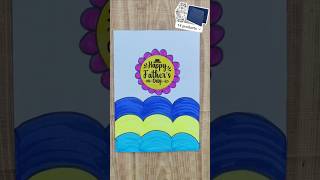 Father's Day Greeting Card #shorts #greetingcards #diy #art #craft #viral