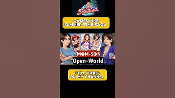 Top 5 Games Like Summer Time Saga 2024 #shorts #summertimesaga