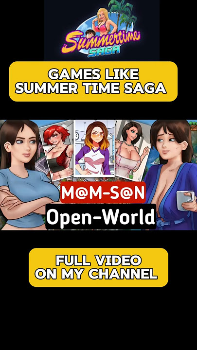 Top 5 Games Like Summer Time Saga 2024 #shorts #summertimesaga