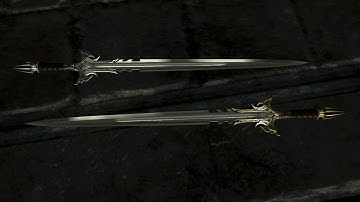 Skyrim Sedethul Gold Weapon Mod