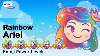 RAINBOW ARIEL (Power Level 1-5) - The Little Mermaid - Disney Emoji Blitz - V77 screenshot 5