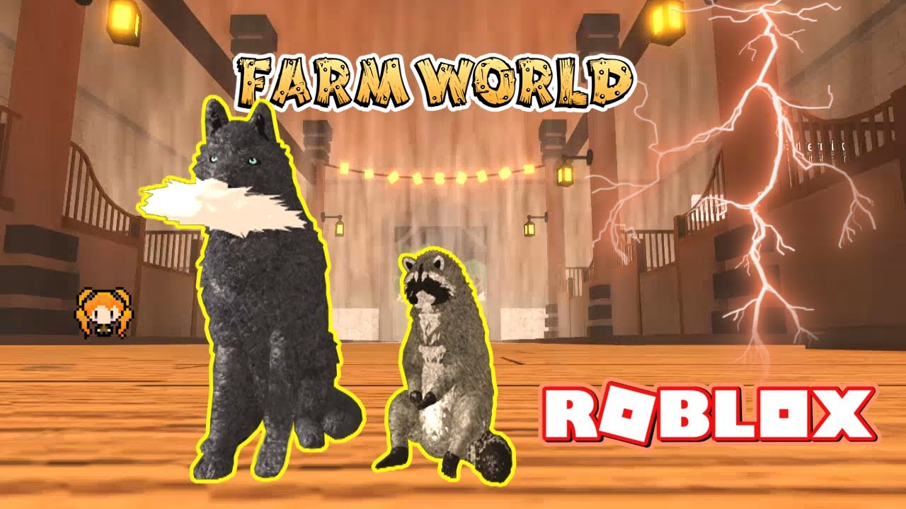 Roblox Farm World Cougar Fam Auras And Trails New Badges Tobino Trigon Anime - farm world chances of getting animals roblox