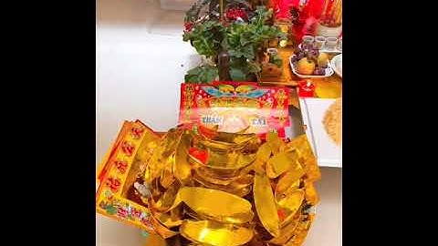 Vía Ông Thần Tài Mùng 10 tháng Giêng cầu ông phù hộ cho con 1 năm làm ăn phát tài giàu ú ụ #shorts