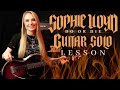 Do Or Die - Guitar Solo Lesson || Sophie Lloyd