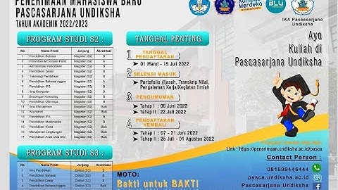 VIDEO PROMOSI PROGRAM PASCASARJANA PENDIDIKAN BAHASA INGGRIS UNDIKSHA (2022)