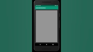 Android Fade in Animation Demo