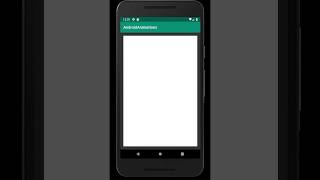 Android Fade in Animation Demo