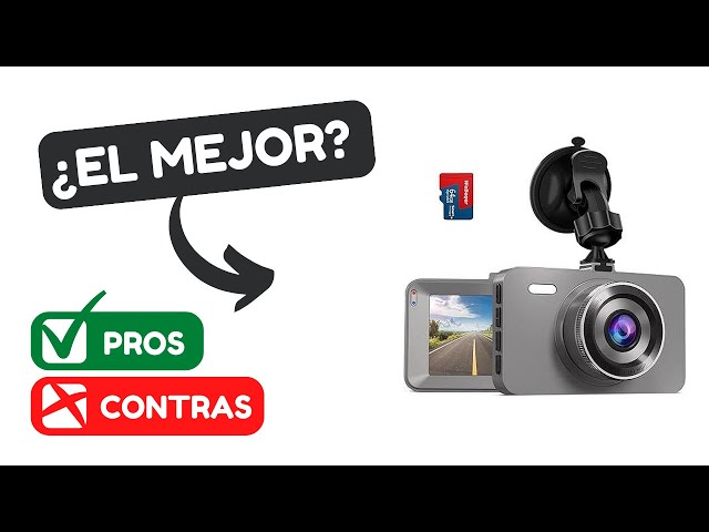 WeBeqer Cámara de Coche con Tarjeta SD de 64G,Dashcam FHD 1080P,Dash CAM  Coche con Pantalla de 3,176° Gran Angular,Sensor G,Monitor de