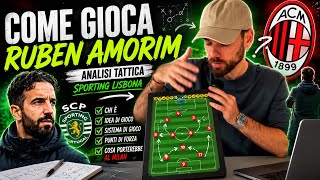 Amorim Milan, CHI È e COME GIOCA: modulo e analisi tattica