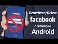 How To Delete Facebook Account On Android Phone 2017