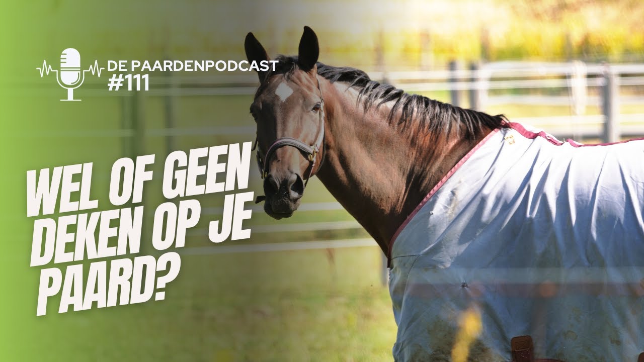 111 Wanneer wel of geen deken op je paard? YouTube