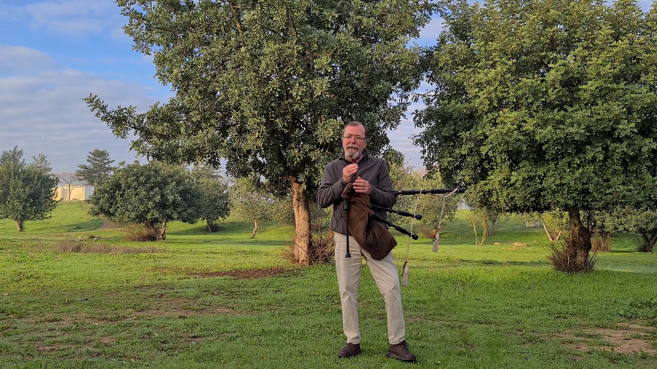 The little Drummer boy. Bagpipes. Gaita escocesa. ( Nueva Chanter reed