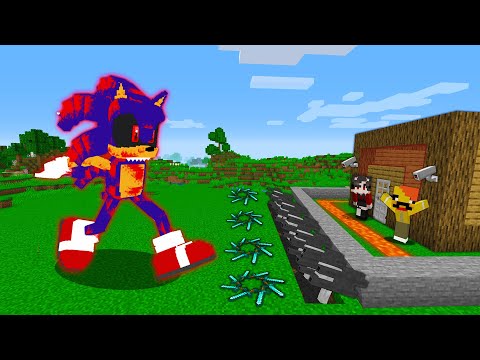 소닉.EXE <strong>VS</strong> 최강보안집 [몬스터하우스] Sonic.exe <strong>VS</strong> Strongest Security <strong>Home</strong> in minecraft