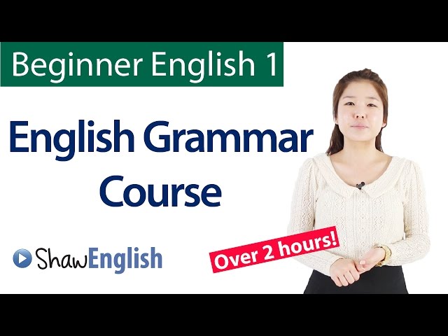 English Grammar Course For Beginners:  Basic English Grammar class=