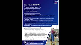 Exciting opportunity! We’re looking for an Aircraft Mechanic (m/f/d) to join one of our clients