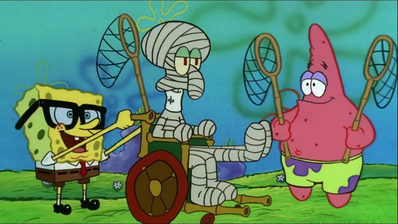 🔴LIVE Hey, Squidward. We're going jellyfishing. YouTube