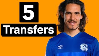 5 Transfers für Schalke 04! 👀🤑