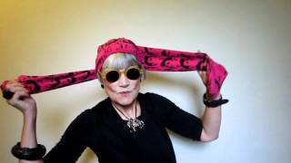 Idiosyncratic Fashionistas  How to Make a Turban Using Leggings MVI_0463.AVI