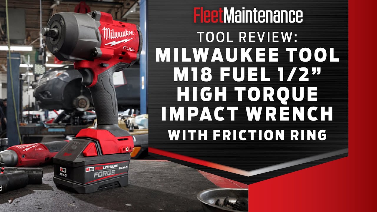 New Milwaukee M18 Fuel high torque impact wrenches