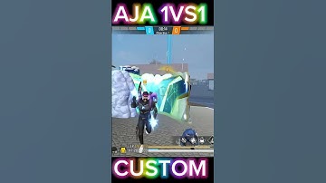 Aaja 1 vs1 jisko bhi custom khelna hai apna UID comment karo #garena #free #fire #shorts #video