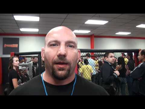 MMA Training: TapouT Magazine Editor & Brock Lesna...