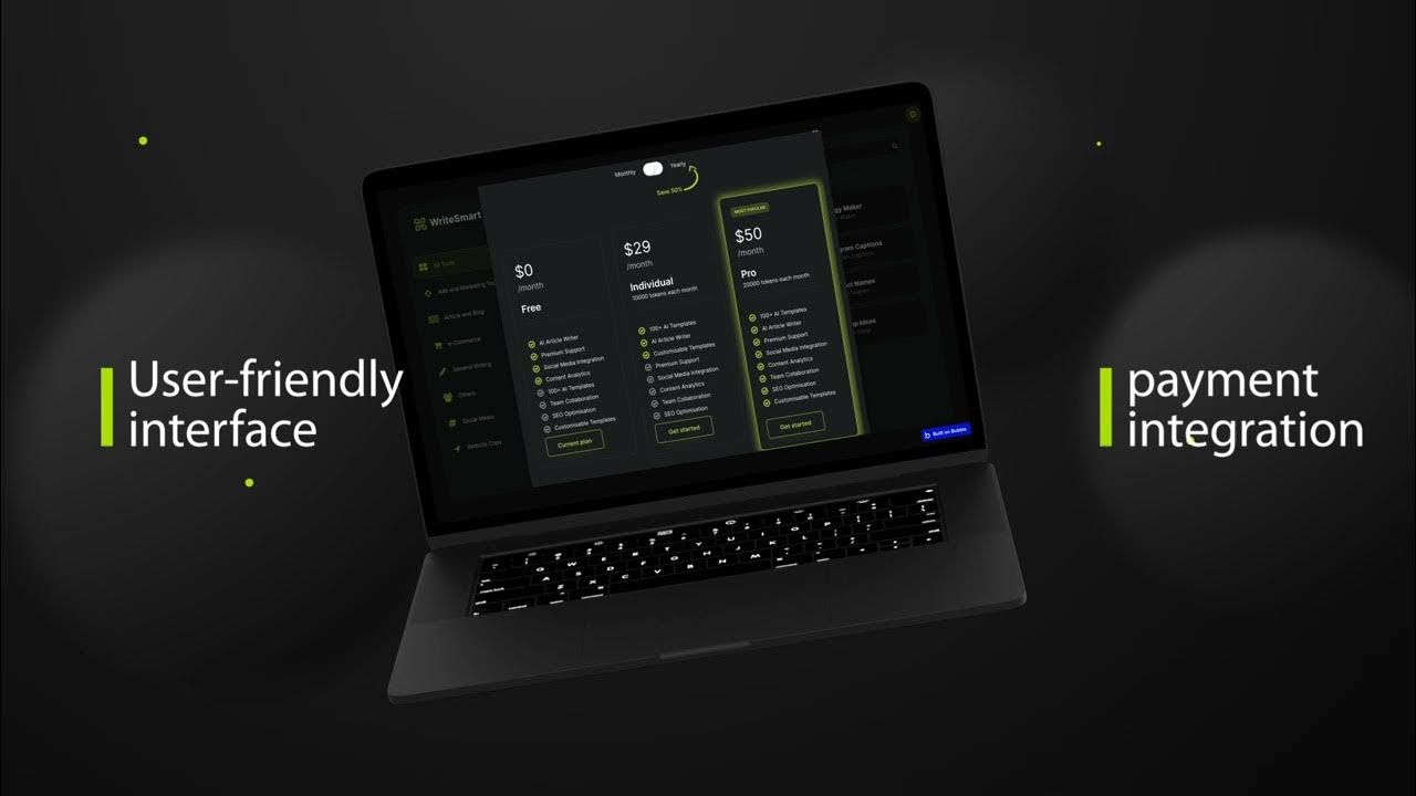 WriteSmart Bubble.io AI Content Generator Template YouTube