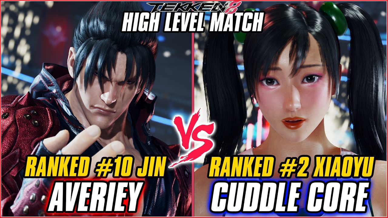 TEKKEN 8 ▰ AVERIEY (#10 Ranked Jin) vs CUDDLE CORE (#2 Ranked Xiaoyu) ▰ T8 HIGH LEVEL GAMEPLAY