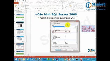 [Stanford] - Hướng dẫn tự học sql  - Hướng dẫn cài đặt và cấu hình SQL Server