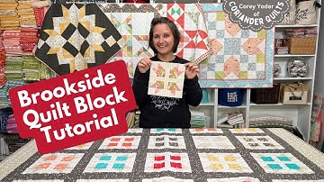 How to Make a Brookside Quilt Block
