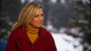 CNBC: UNSGSA Queen Máxima and Tania Bryer Interview at Davos 2023