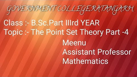 Real analysis (Bolzano Weierstrass theorem ,Closed sets &its examples )