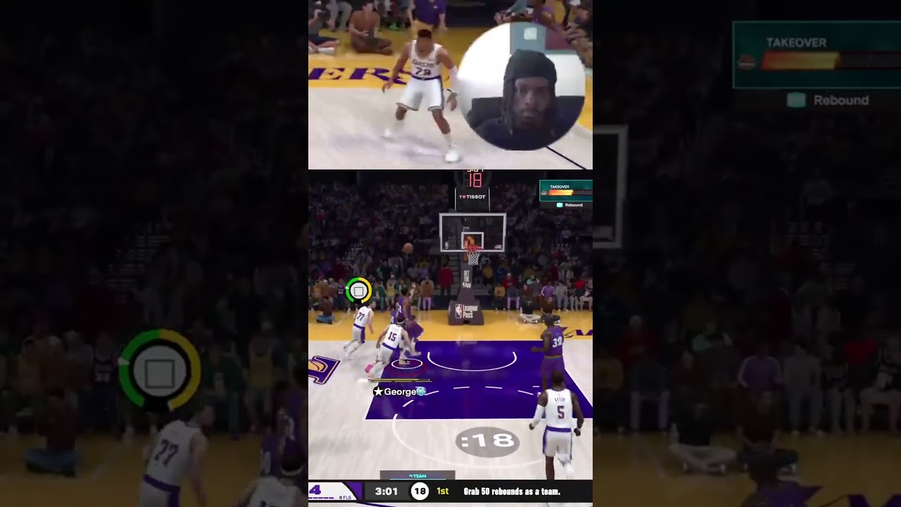 NBA 2k26 Crazy up and under layup !!! #shortsfeed #foryou #live #twitch #mindset