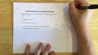 Variable Acceleration 3 (components)