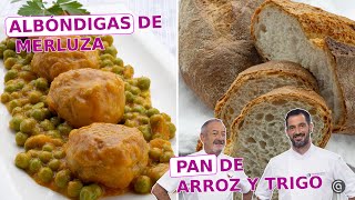 ALBÓNDIGAS de merluza en salsa  PAN de arroz y trigo // Joseba y Karlos Arguiñano