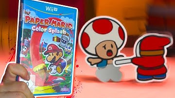 Paper Mario: Color Splash is a Disturbing Masterpiece