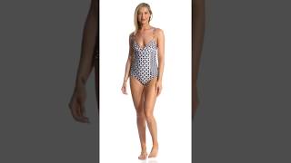 Seafolly Modern Geometry One Piece Swimsuit | SwimOutlet.com Seafolly Modern Geometry One Piece Swimsuit | SwimOutlet.com