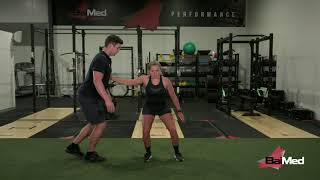 125 Base Position Lateral Partner Push