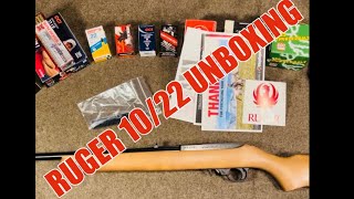 Ruger 10/22 Unboxing. #ruger