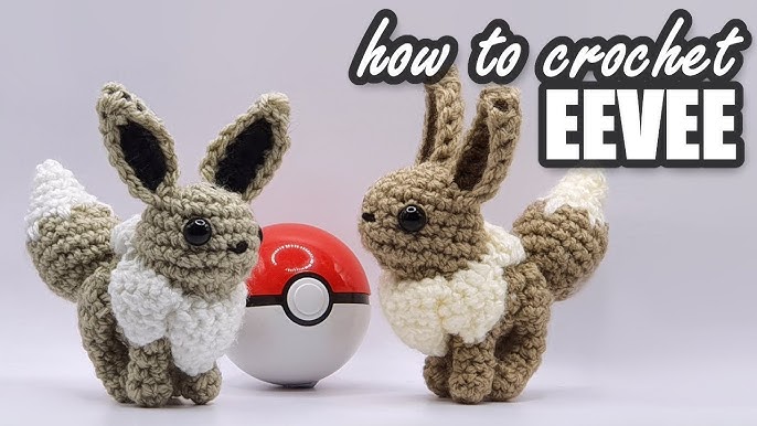 Pokémon Crochet Eevee Kit By Sabrina Somers  Urban Outfitters Japan -  Clothing, Music, Home & Accessories