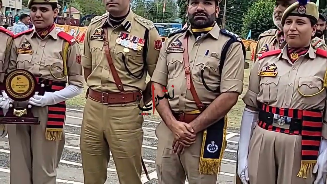 Women's Police Battalion Leading 78th  Independence Day Parade At DPL Handwara Kashmir 