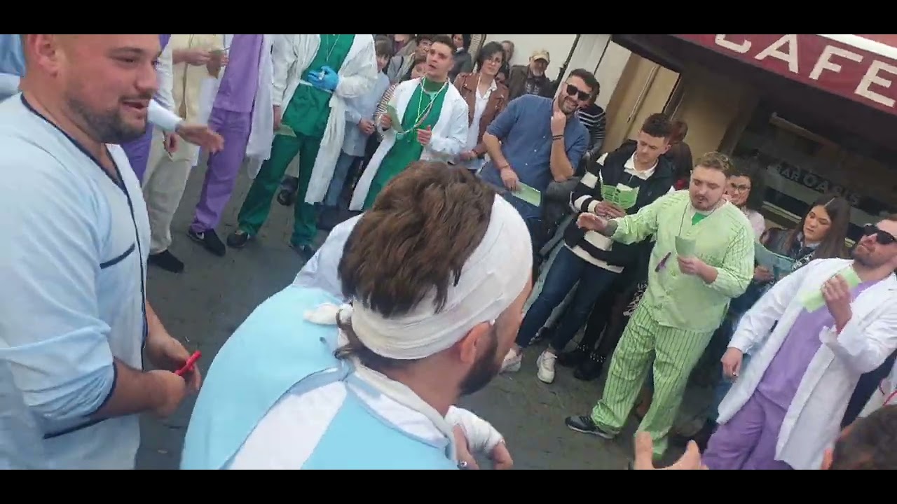 Carnavales de Piedrabuena.  Ciudad Real. Peña El Embolao