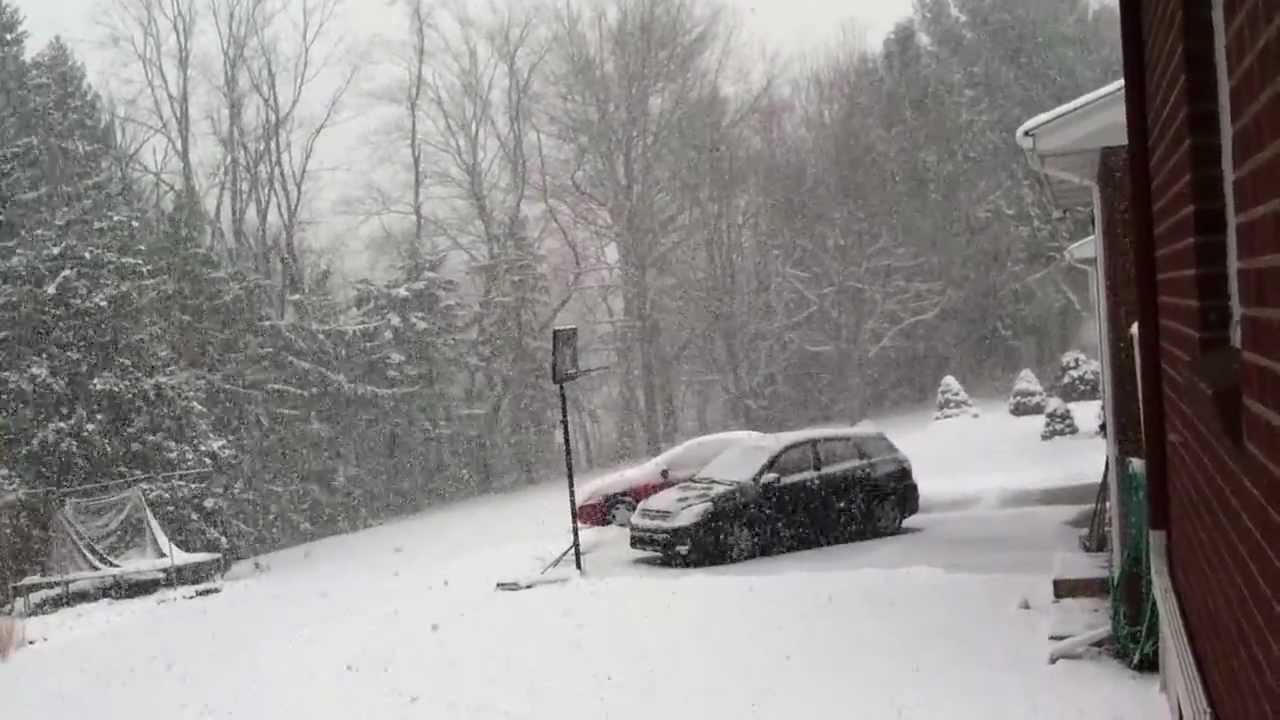 Copy of Snow Shower Feb, 2013 YouTube