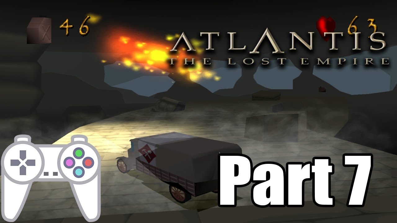 Disney's Atlantis The Lost Empire PS1 Walkthrough Truck Escape Part 7 ...