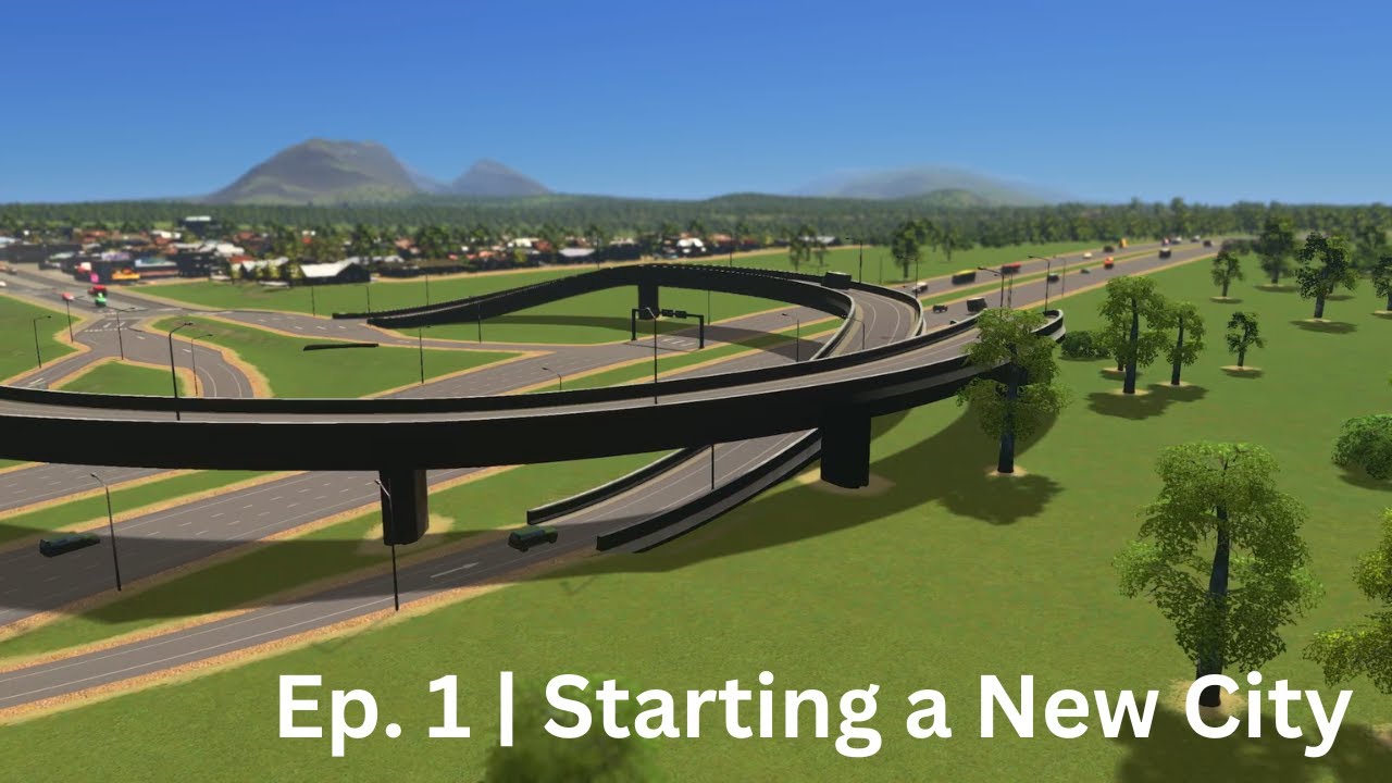 Cities Skylines | Ep.1 | Starting a New City - YouTube