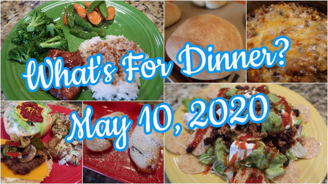 What's For Dinner? May 10, 2020 | Cooking for Two | Pantry Meals | New