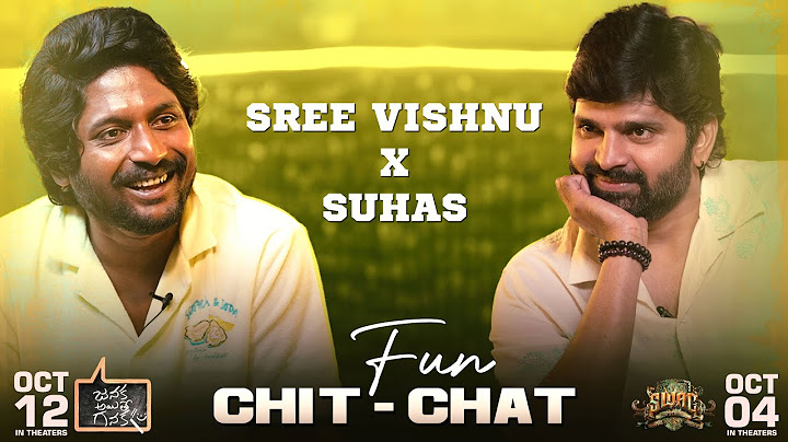 SWAG🤘X Janaka Aithe Ganaka Chit-Chat | Sree Vishnu | Suhas | TG Vishwa Prasad | People Media Factory