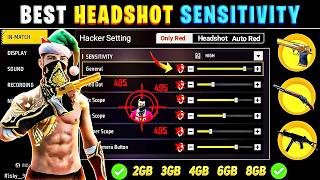 Headshot sensitivity 🔥 || Free fire headshot setting in tamil || 2026 Best headshot sensitivity
