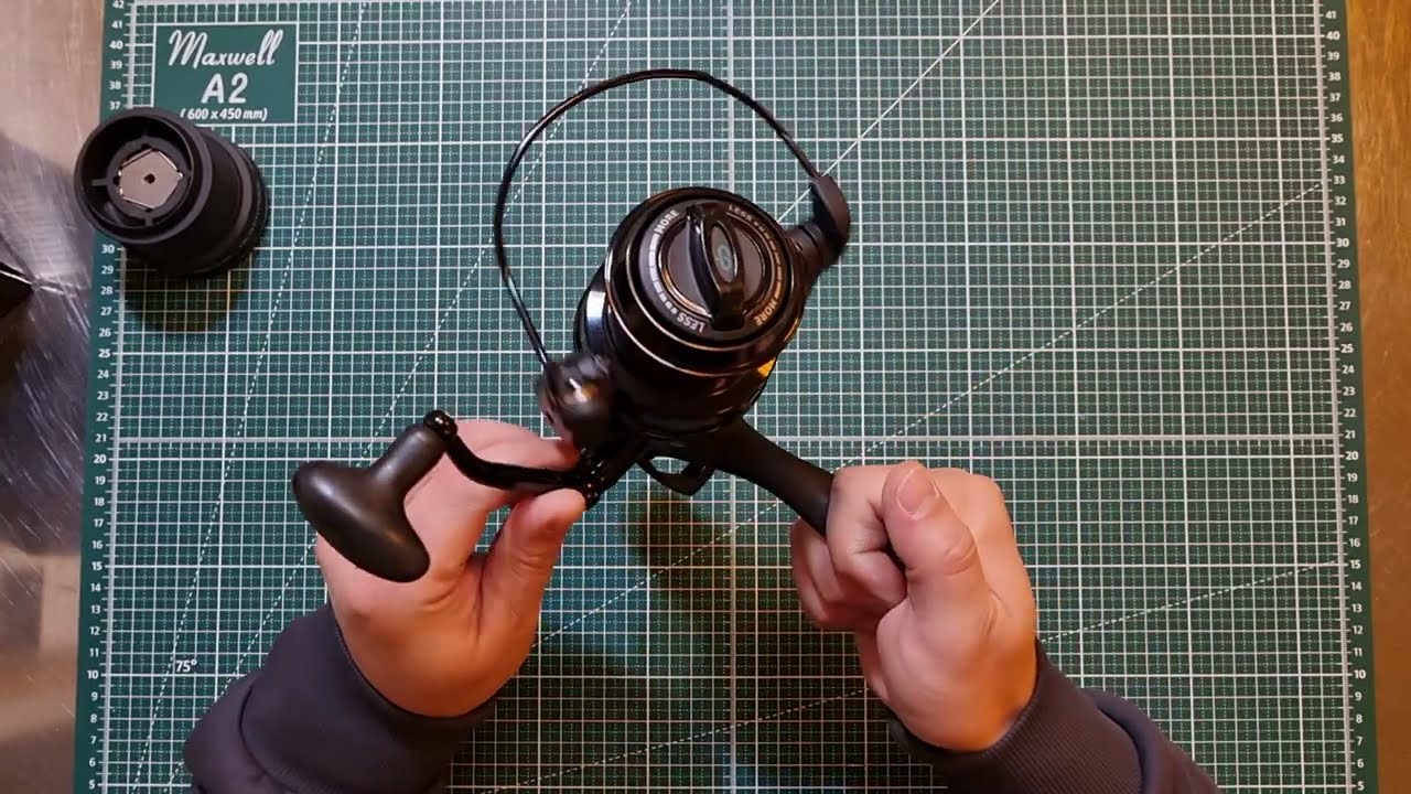 Обзор моих первых катушек для карповой ловли - CP One Blackpool Carp 7000 FS. #5